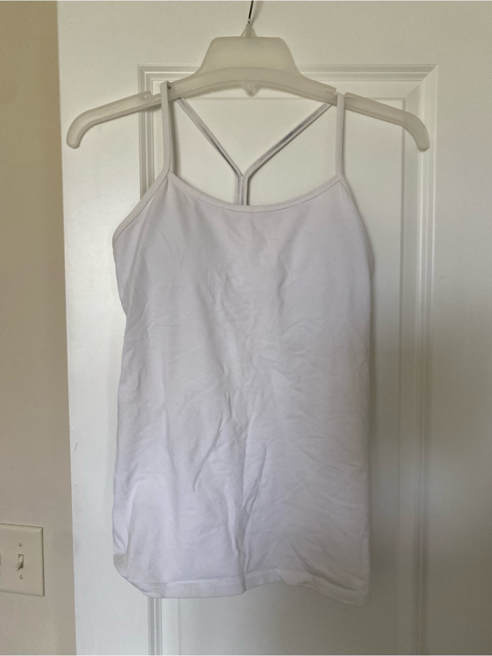 lululemon athletica White Strappy Tank Top
